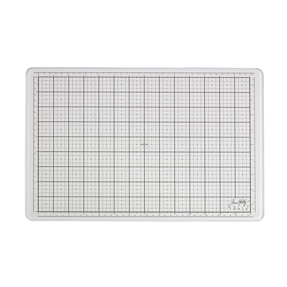 Tim Holtz Travel Glass Studio Mat - White - Image 7