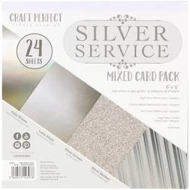 Tonic Craft Perfect Silver Service 6 x 6 Mixed Card Pack - Image 3